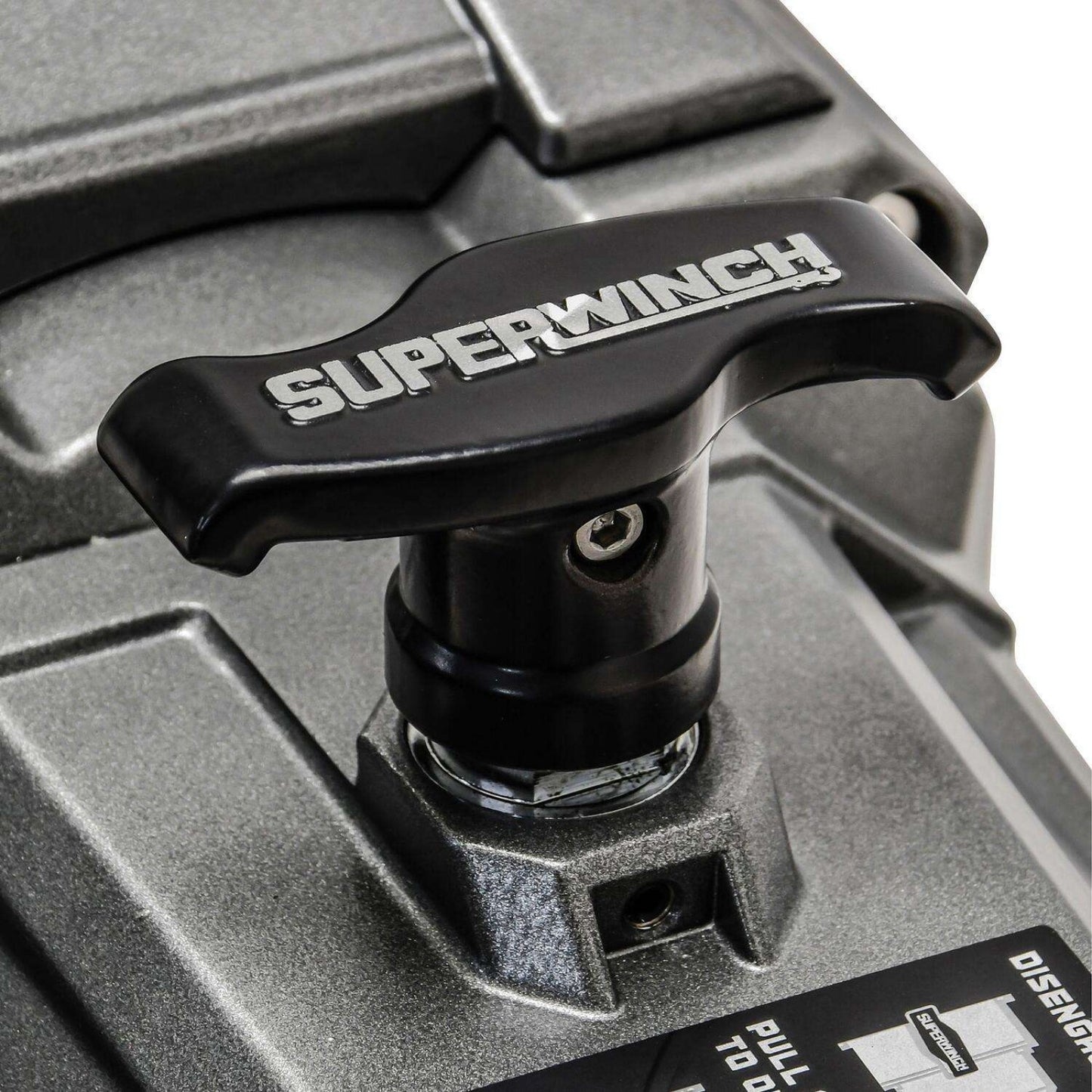 Superwinch SX12SR Winch Graphite 12V 12000 lbs with Synthetic Rope