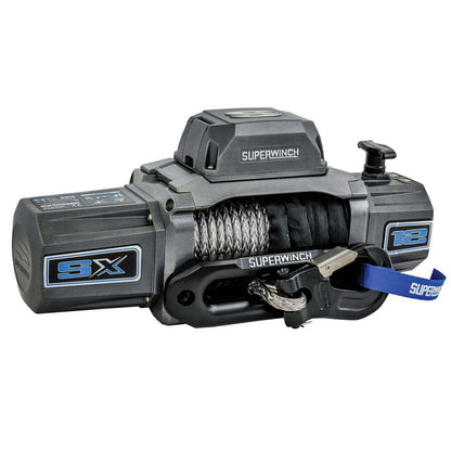 Superwinch SX12SR Winch Graphite 12V 12000 lbs with Synthetic Rope