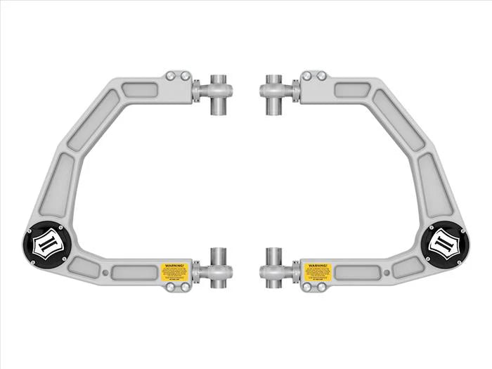 Icon 2024 Toyota Tacoma Front Billet Upper Control Arms with Delta Joint Pro