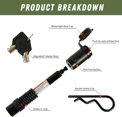 CAtuned Off-Road Hitch Lock Pin