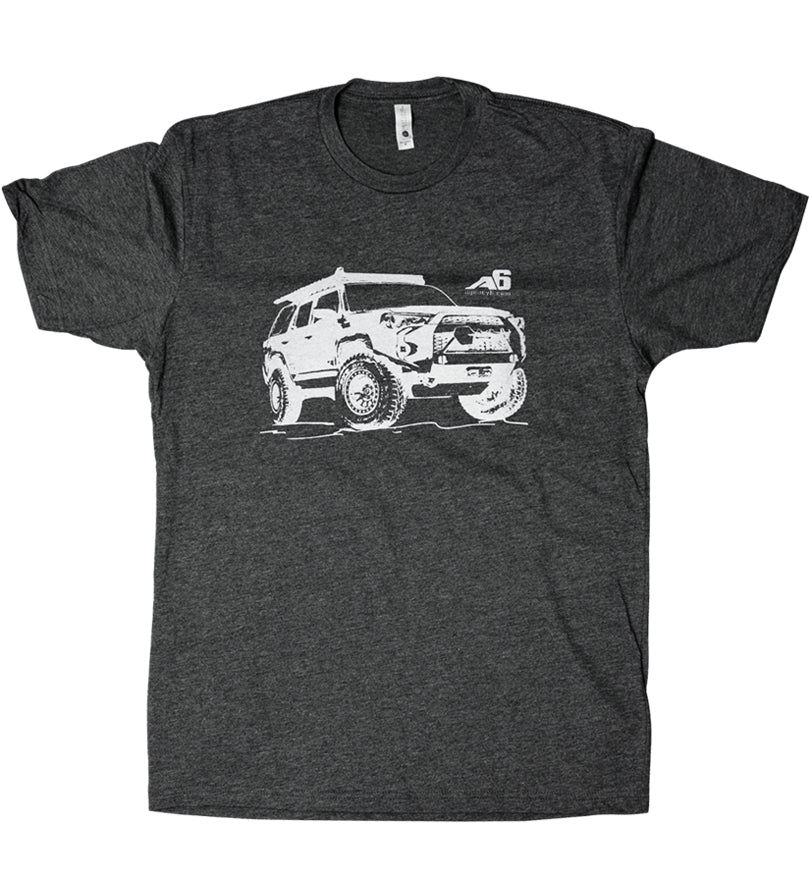 T-Shirt - Agency 6 4Runner - Charcoal Heather
