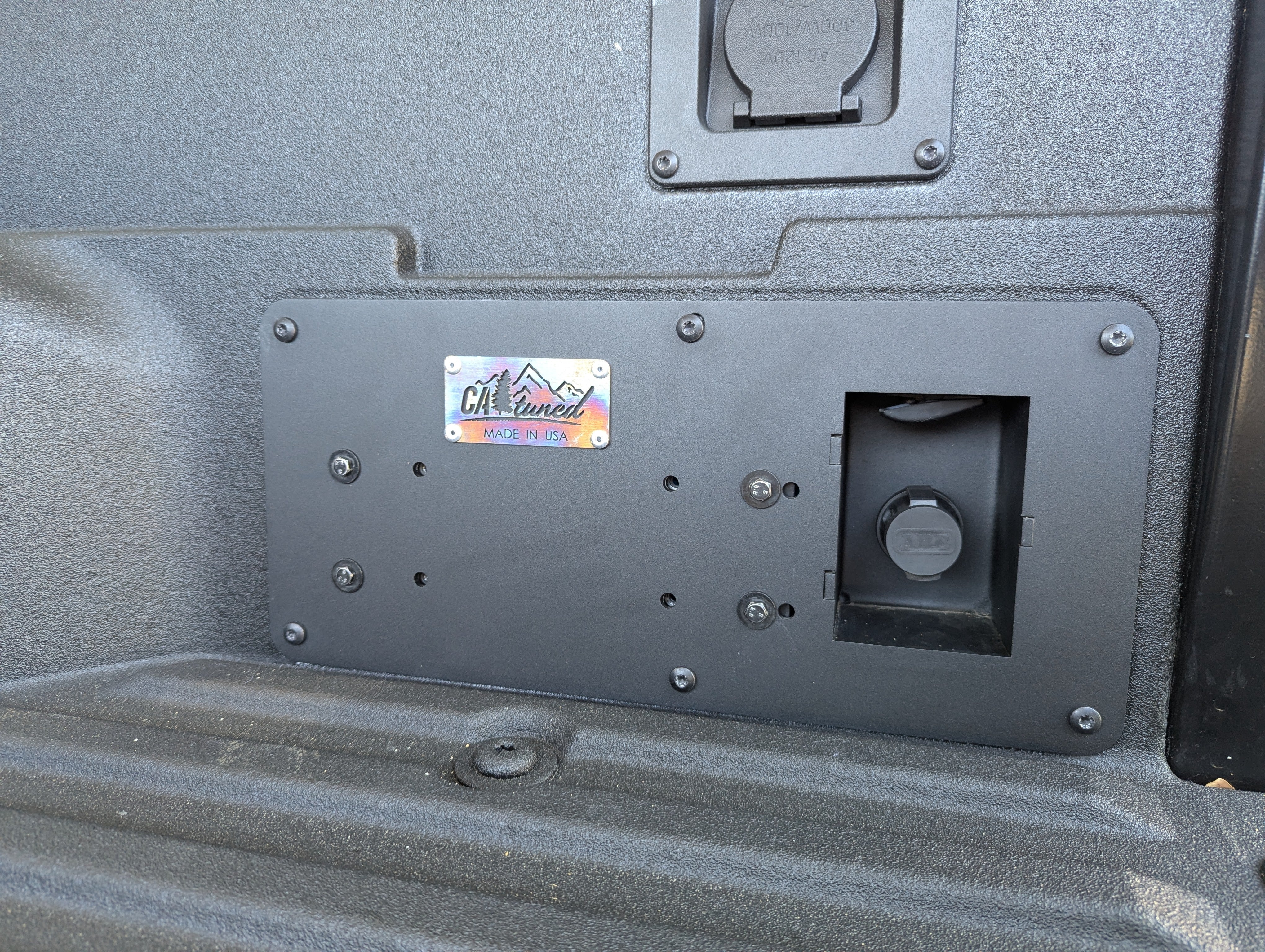 CAtuned Off-Road ARB Twin Air Compressor Rear Bed Mount for Toyota
