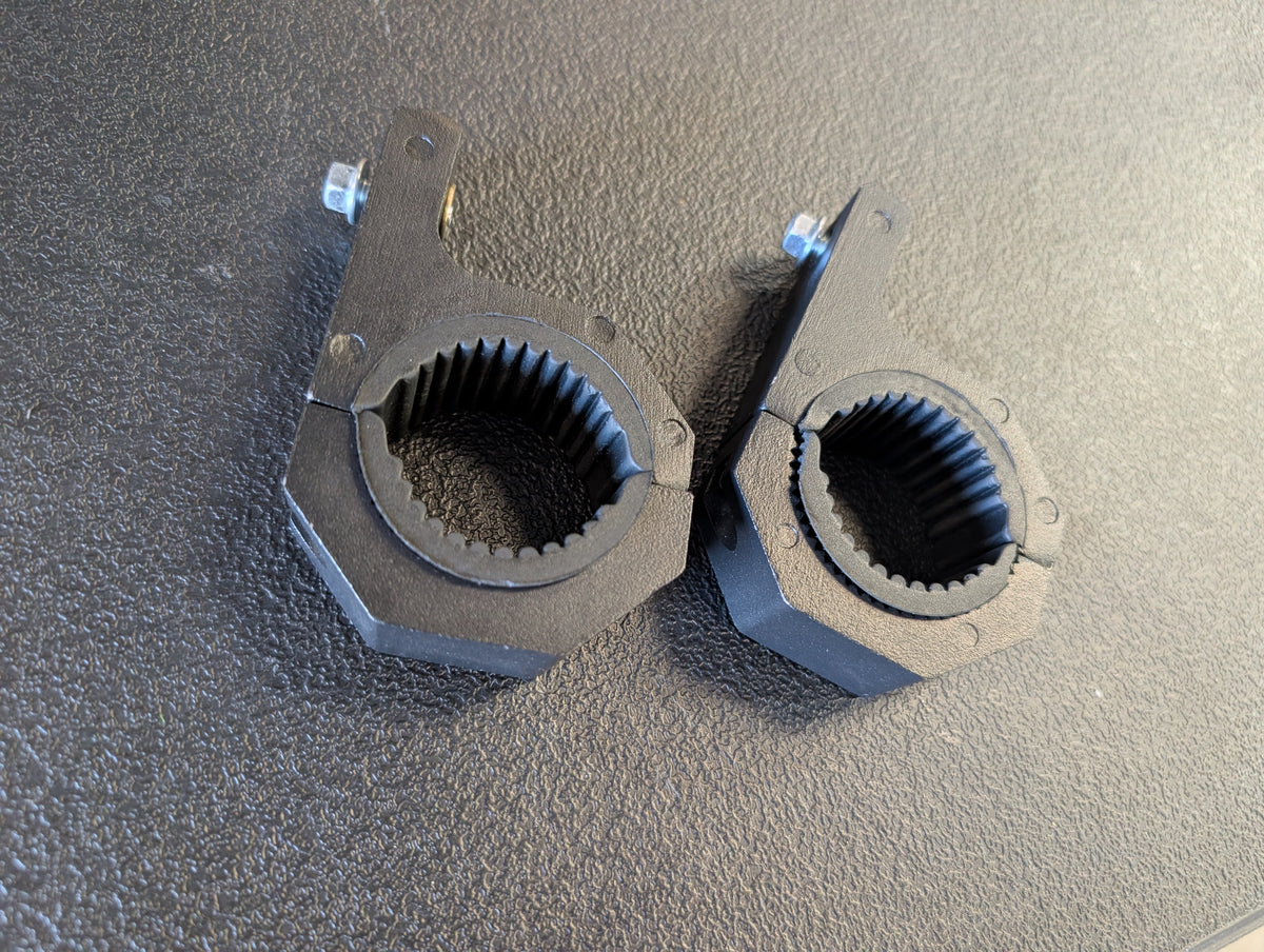 CATuned Off-Road License Plate Bracket for brush bars