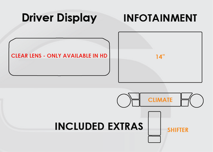Toyota 4Runner Screen ProTech Kit