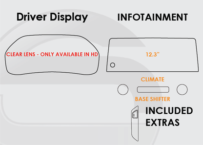 Toyota Grand Highlander Screen ProTech Kit