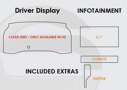 Toyota Tacoma Screen ProTech Kit