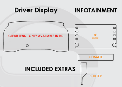 Toyota Tacoma Screen ProTech Kit