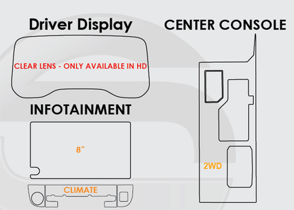 Toyota Tundra Screen ProTech Kit