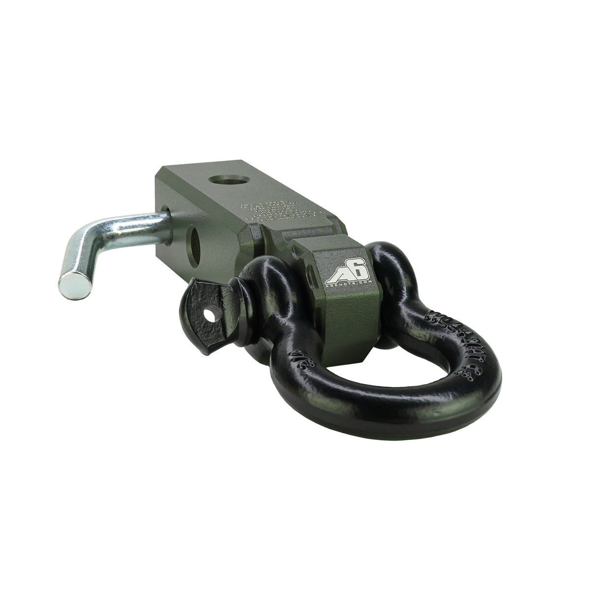 Agency 6 Recovery Hitch Shackle Block 2" Assembly